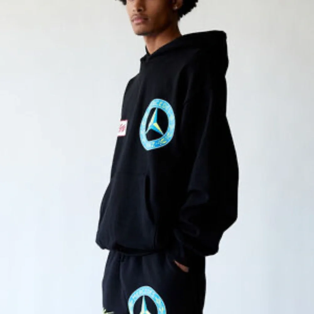 A$AP Rocky AWGE x Mercedes Benz Hoodie (Black) - Picture 3 of 4